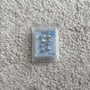 NWT Body Rox Multicolored Faux Plug Earring Set